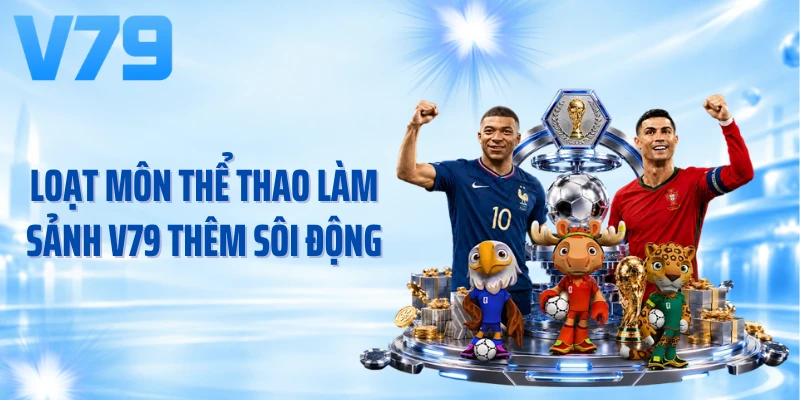 Loạt môn thể thao làm sảnh V79 thêm sôi động