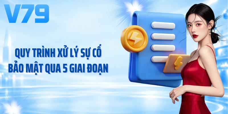 Quy trình xử lý sự cố bảo mật qua 5 giai đoạn